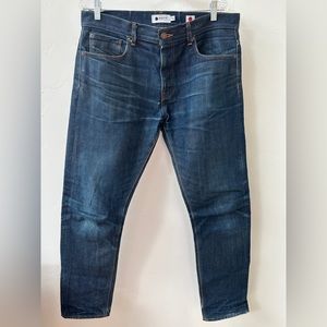 NN07 raw denim jeans.